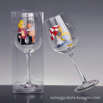 Elegant Wine Glass in 500mL Volume, Suitable for Daily Use or as Gifts